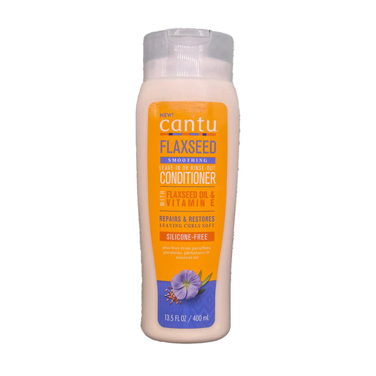 PROMO - Cantu | Hair Conditioner - Flaxseed Oil & Vitamin E, Leave-in or Rinse-out | 400ml