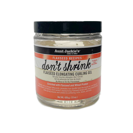 PROMO 2 - | Hair Styling Gel - Dont Shrink, Flaxseed Elongating Curling Gel. No Mineral oil, No Petrolatum | 426g