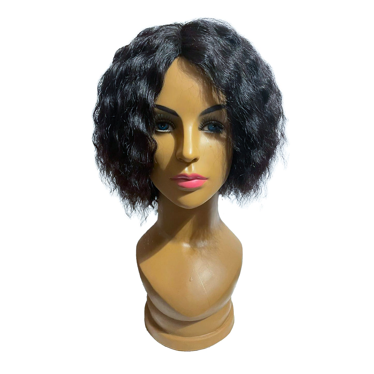 Generic | Wig - Medium hair, Black, Woman | 140g
